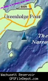 Quabbin Reservoir Depth Chart