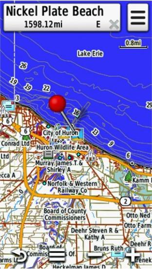 Screenshot of HUNT Pennsylvania for Garmin by onXmaps displayed on a Garmin Montana 600 GPS Unit Screenshot of HUNT Pennsylvania for Garmin by onXmaps displayed on a Garmin Montana 600 GPS Unit